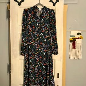 Beautiful, long, floral H&M dress